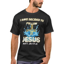 Jag har beslutat att följa Jesus Dop-Matt 28:19