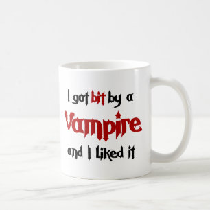 Jag har bet vid en vampyr kaffemugg