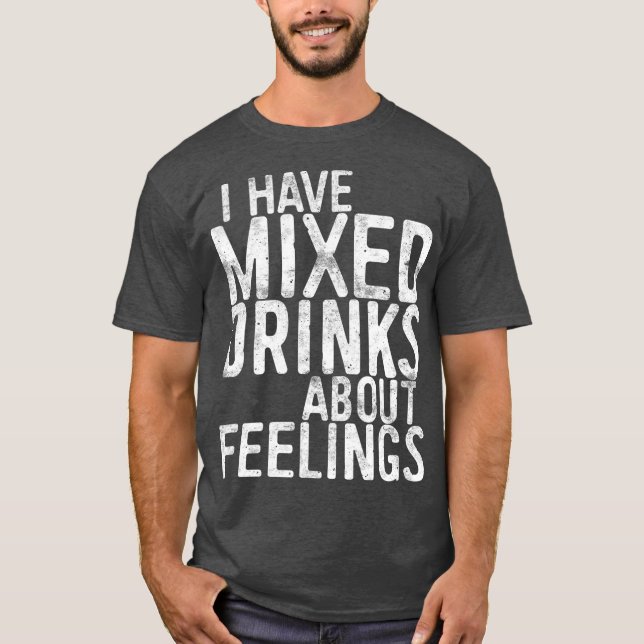 Jag har blandade dricksvattenledningar om smakdric t shirt (Framsida)