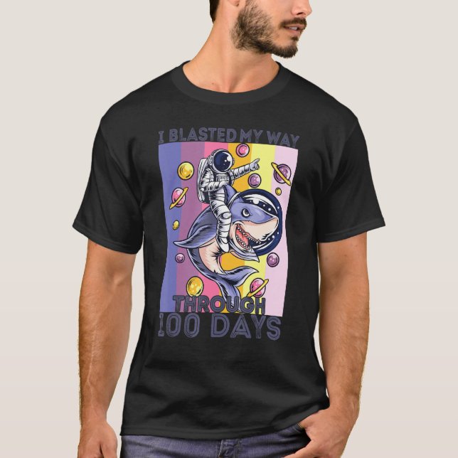 Jag har blast i 100 dagar i 100 dagar. t shirt (Framsida)