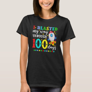 Jag har blastat genom 100 dagar. Kids Boys 100 T Shirt