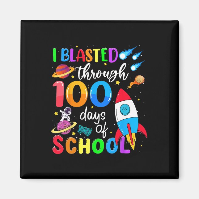 Jag har blastat under 100 dagar med 100 dagars tea magnet (Framsidan)