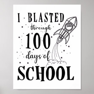 Jag har blastat under 100 dagar med 100 dagars tea poster