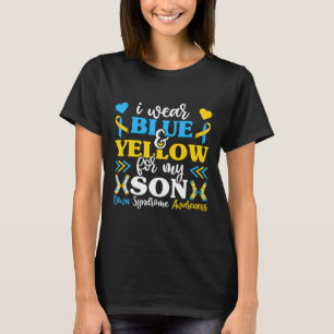 Jag Har Blått Och Gult För Min Son Mamma Pappa T Shirt