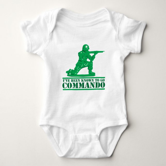 Jag har blivit känd för att gå Commando T-shirt (Framsida)