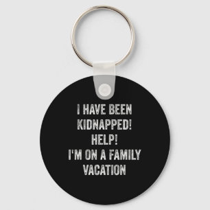Jag har blivit kidnappad! Hjälp! Jag är på familje Nyckelring