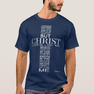 Jag har blivit kränkt med Kristus Galatians 220 T Shirt