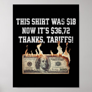 Jag har blivit lurad! Trump China Meme Tee - 104%  Poster