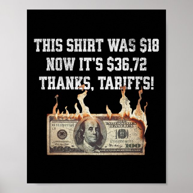 Jag har blivit lurad! Trump China Meme Tee - 104%  Poster (Framsidan)