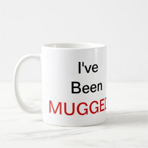 Jag har blivit uppstoppad! kaffemugg