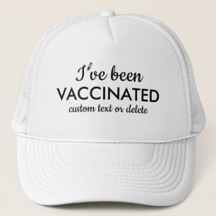 Jag har blivit vaccinerad Covid Shot Anpassningsba Keps