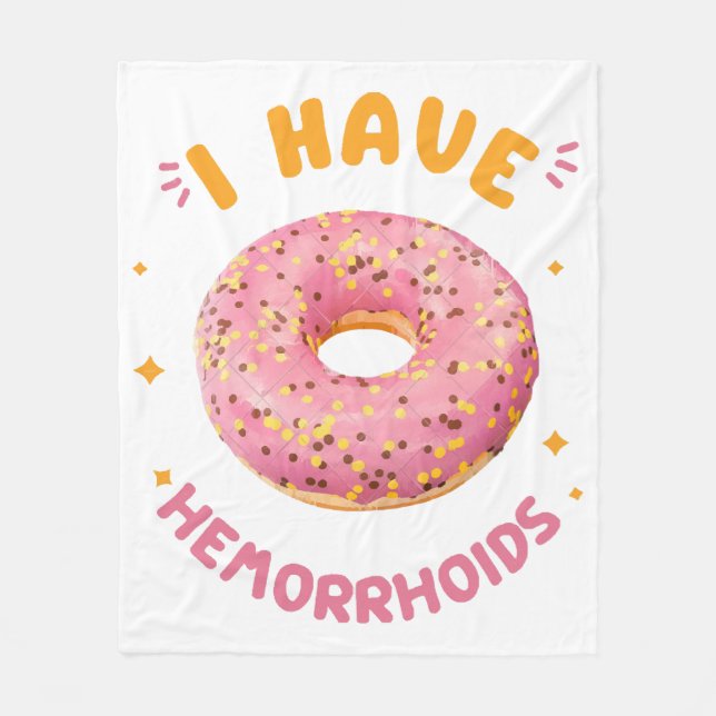 Jag har blödarsjuka fleecefilt (Framsidan)