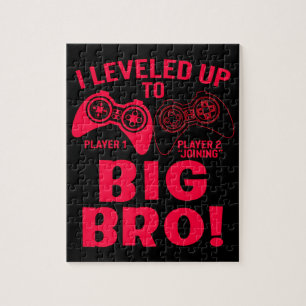 Jag har böjt upp till Big Bro Red and Black Pussel