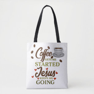 Jag har börjat Jesus Behållor jag ska. Tygkasse