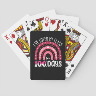 Jag har bott i min klass i 100 dagar skolan casinokort