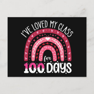Jag har bott i min klass i 100 dagar skolan vykort