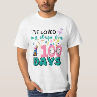 Jag har bott i min klass i 100 dagars lärare t shirt