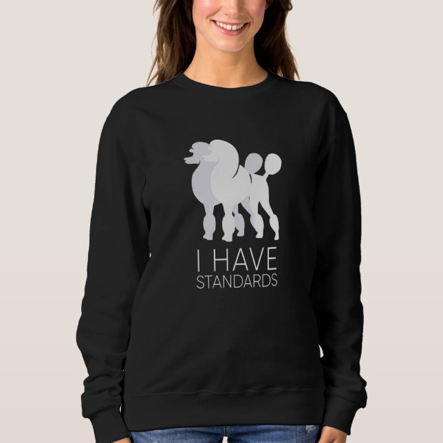 Jag har bra standard Pudel Hund K9 T Shirt (Framsida)