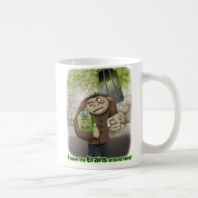 Jag har Brains! Mugg (Höger)