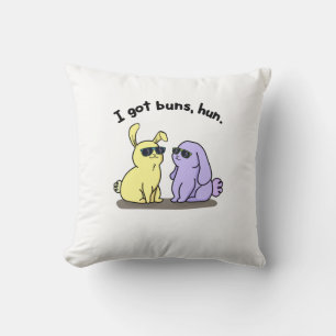 Jag Har Buns Hun Funny Bunny Rabbit Pun Kudde