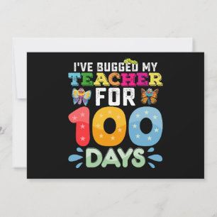 Jag har byggt min lärare i 100 dagar i Kryp Inbjudningar