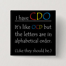 Jag har CDO. Knapp