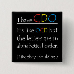 Jag har CDO. Knapp
