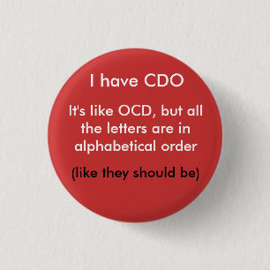 Jag har CDO… Knapp