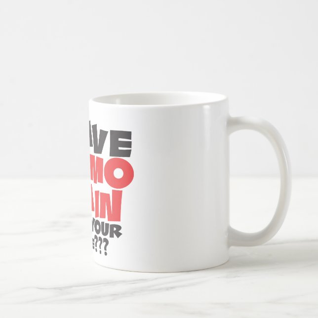 Jag har Chemo Brain Kaffemugg (Höger)