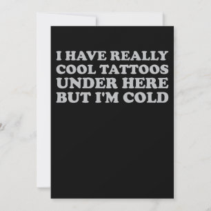 Jag har Coolor här, men jag är Kall Inbjudningar