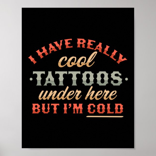 Jag har Coolor här nere, men mitt Kall Poster (Framsidan)