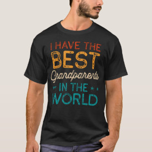 Jag Har De Bästa Farföräldrarna I Världen Grandpar T Shirt