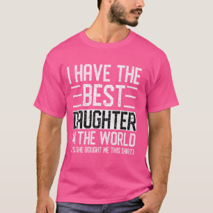 Jag har den bästa dottern i världens flotta Mamma  T Shirt