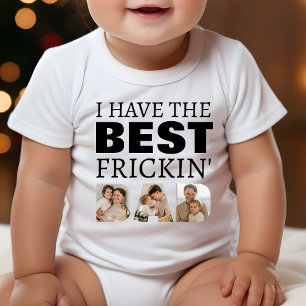 Jag har den bästa Frickin Pappa-fotokollagen T Shirt