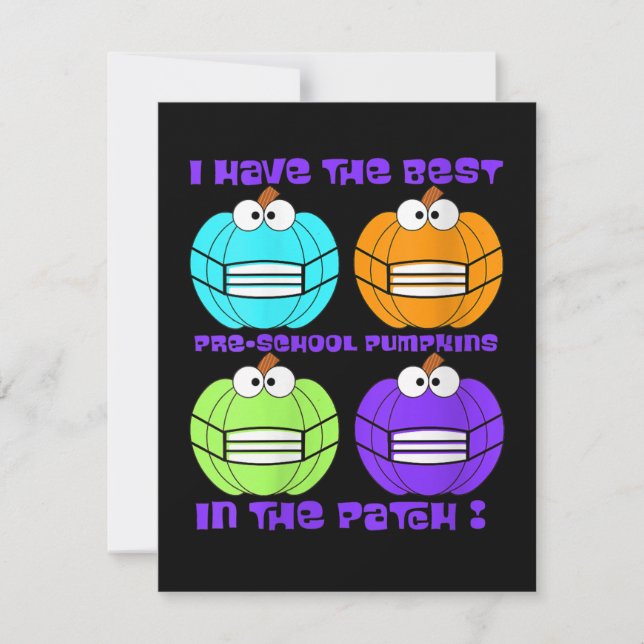 Jag har den bästa och bästa förskolan anteckningskort (Framsida)