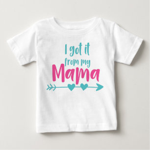 Jag Har den från Mamma, Mamma, Mor, pil, hjärtan T Shirt