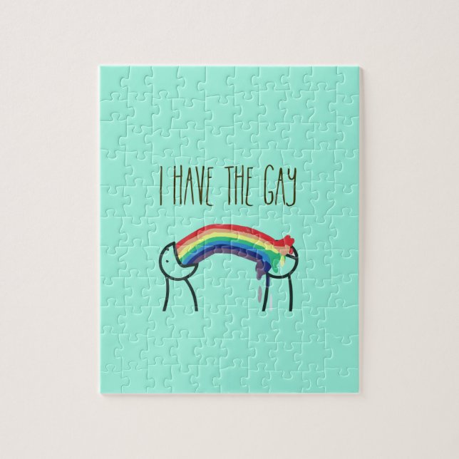 Jag har den glada memen pussel (Vertikal)