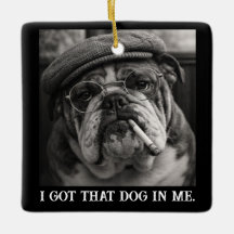 Jag Har Den Hunden I Mig Anpassad Rolig Hund Bild