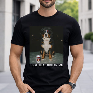 Jag Har Den Hunden I Mig, Rolig Bernese Mountain M T Shirt