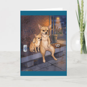 Jag Har Den Hunden I Mig Rolig Chihuahua Rökande Ö Kort