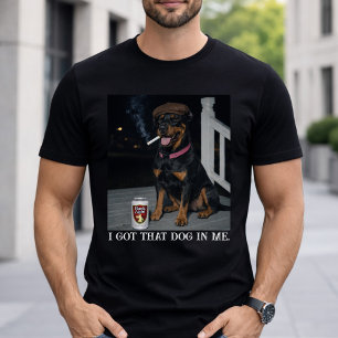Jag Har Den Hunden I Mig, Rolig Dobermann Pinscher T Shirt