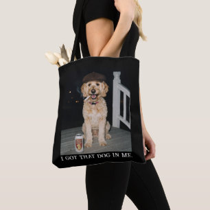 Jag Har Den Hunden I Mig, Rolig Golden Doodle Meme Tygkasse