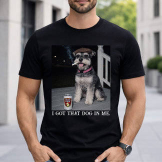 Jag Har Den Hunden I Mig, Rolig Miniature Schnauze T Shirt