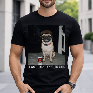 Jag Har Den Hunden I Mig, Rolig Pug Meme T Shirt