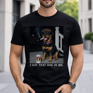 Jag Har Den Hunden I Mig, Rolig Rottweiler Personl T Shirt
