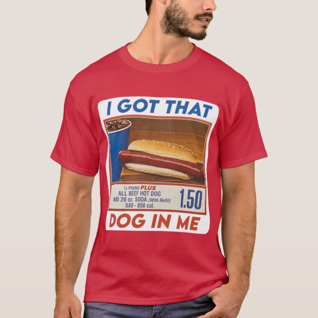 Jag Har Den Hunden I Mig T Shirt (Framsida)
