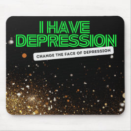 Jag har Depression Mousepad Musmatta