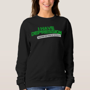 Jag har depression _ Neon Grönt T Shirt