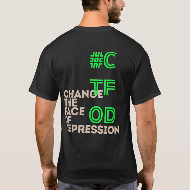 Jag har Depression_ Neon T Shirt (Baksida)