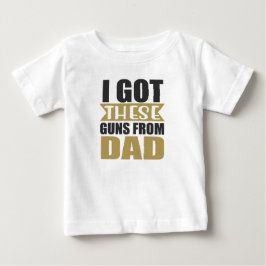 JAG HAR DESSA GUNS FRÅN PAPPA SAYING T SHIRT